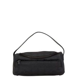 CHANEL Black Leather Vanity Bag
